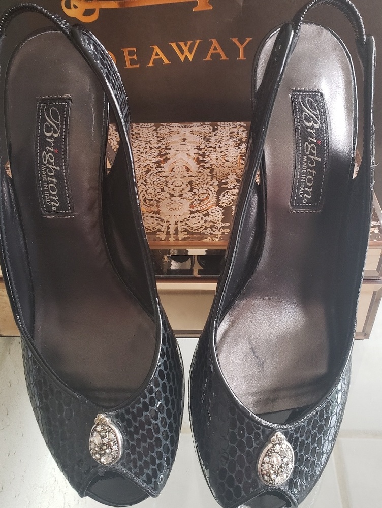 Brighton Welch slingback heels